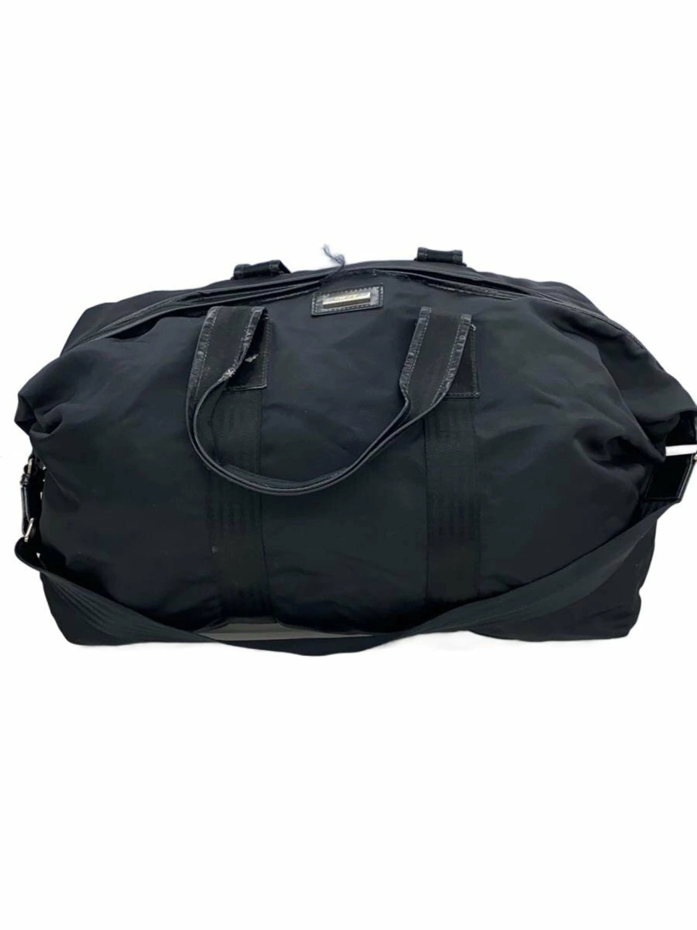 Gucci Boston Duffle Weekender Bag Black